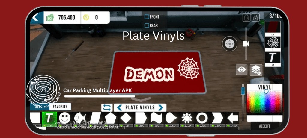 Car Parking Multiplayer Copy Pate Design 4