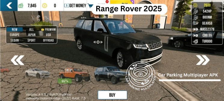 Range-Rover-2025-New-Car-In-Car-Parking-Multiplayer-Beta-Version