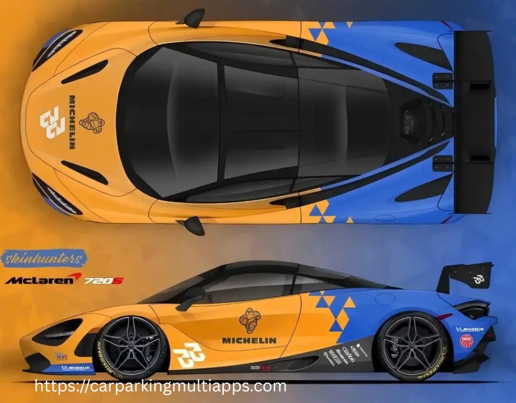 Orange & Blue Motorsport Livery
