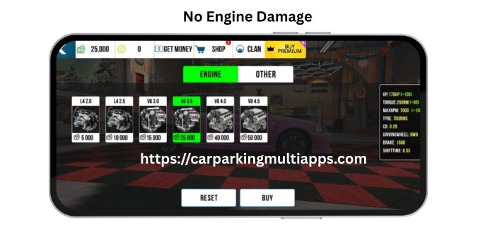 No engine Damage
