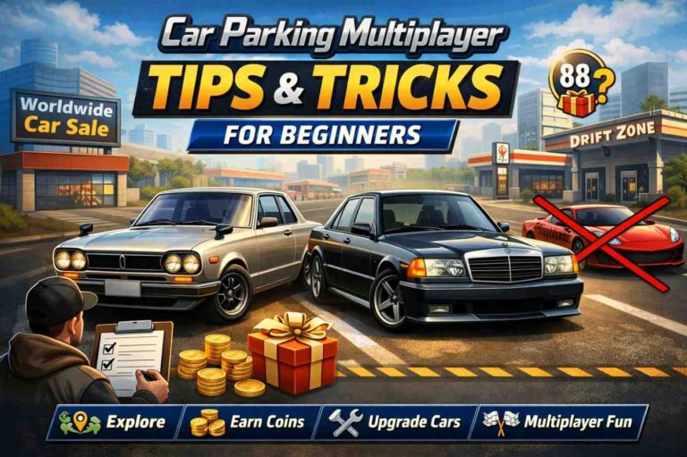Car Parking Multiplayer Tips and Tricks for Beginners (Foundation Guide) 4 CPM Tips and Tricks