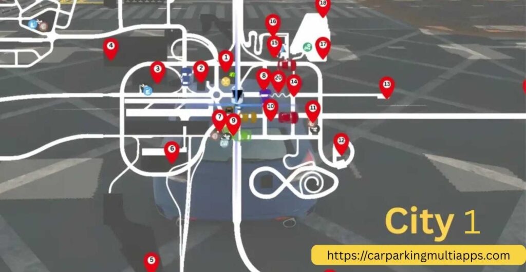 Car Parking Multiplayer Gift Location Map 2026 All 88 Gifts, $7.7M Reward & Hidden Spots 2 City Map